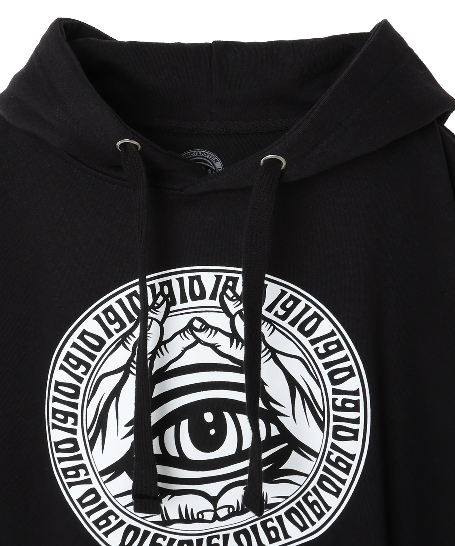 1910 ナインティーンテン DESI BEHOLDER HOODY MHD012305-4 メンズ パーカー(BLACK-L)