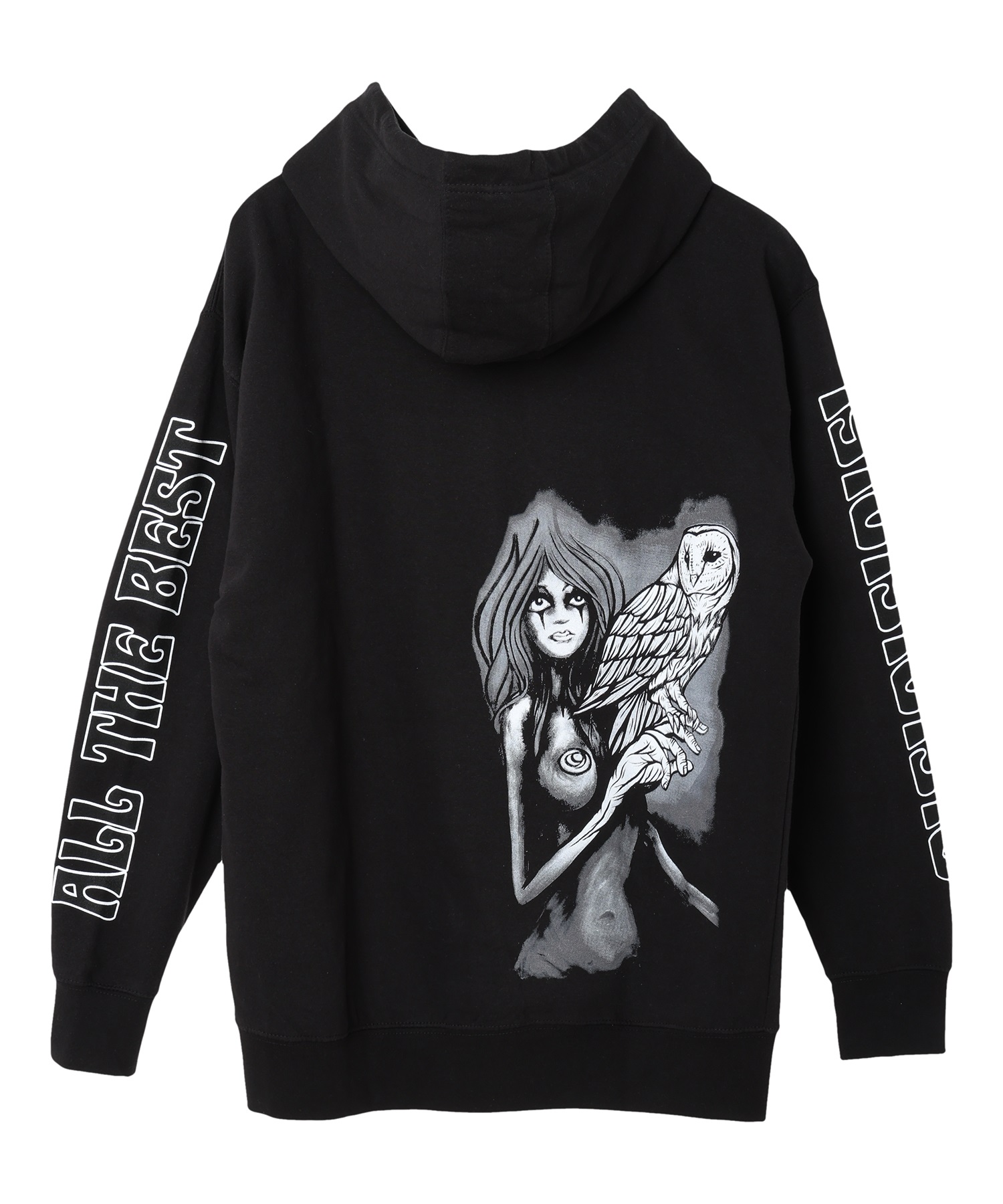 1910 ナインティーンテン DESI THE MUSE HOODY MHD012310-4 メンズ パーカー(BLACK-L)