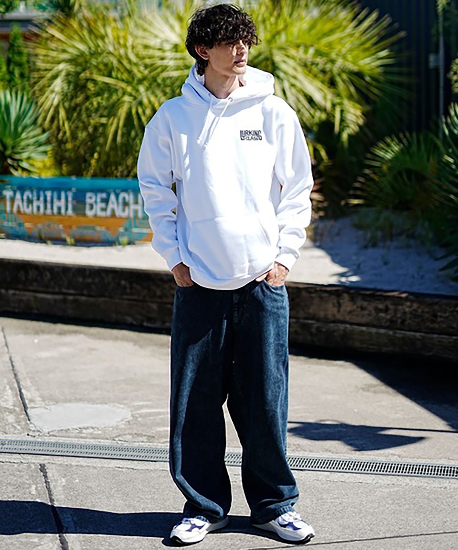 【ムラサキスポーツ限定】 LURKING CLASS ラーキングクラス DESI LTD COPRO HOOD ST23FUM02(WHT-M)