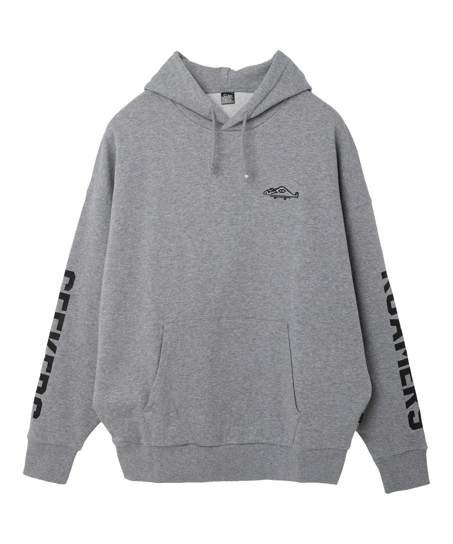 POLER ポーラー DESI ROAMERS&SEEKERS HOOD 233MCV0062 メンズ パーカー(BLACK-M)