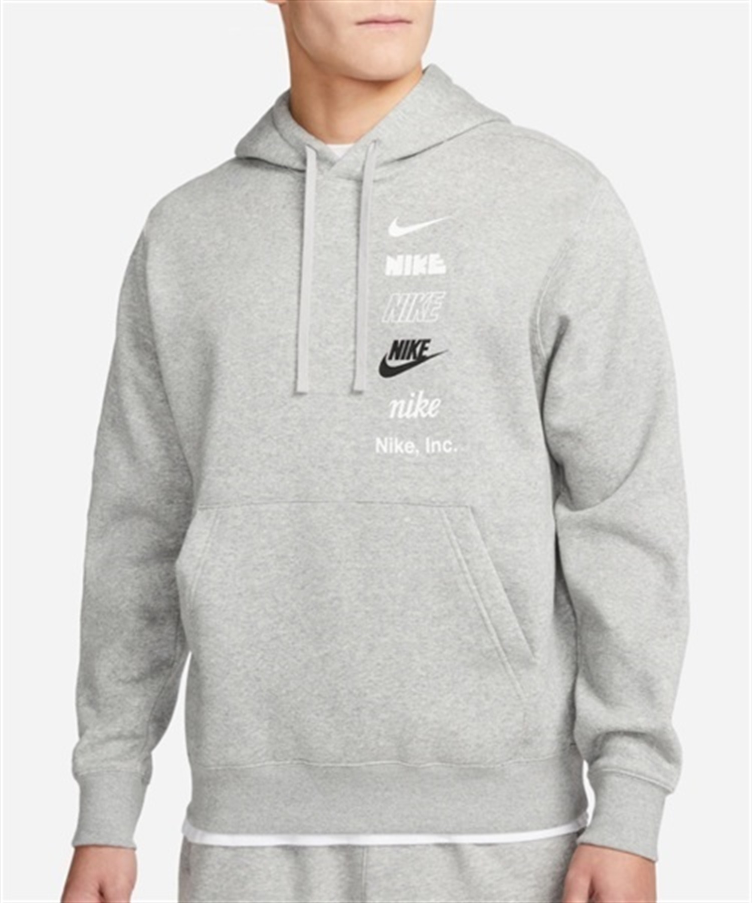 NIKE ナイキ CLUB+ BB PO HOODIE MLOGO クラブ フーディ DX0784-063 メンズ 長袖 トレーナー プルオーバー KK1 A10(063-M)