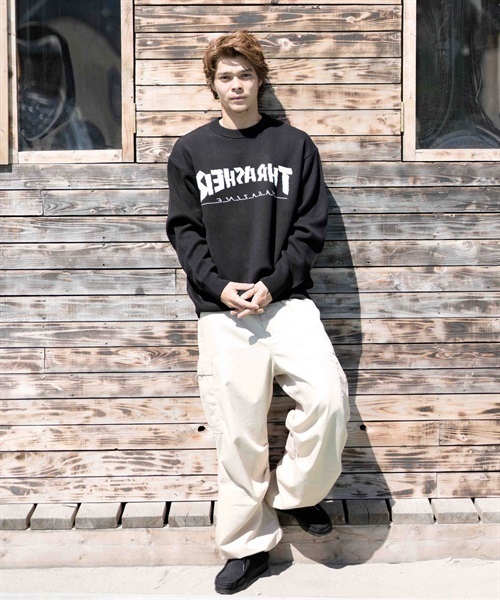 THRASHER/スラッシャー セーター バックワードロゴ ビック