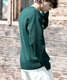 THRASHER/スラッシャー セーター バックワードロゴ ビックシルエット クルーネックニット 23MS-SW1 ムラサキスポーツ別注(GRY-M)