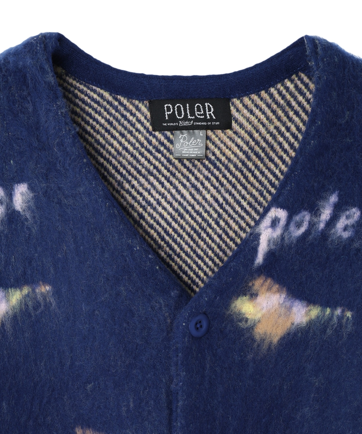 POLER ポーラー CARD POLER BOLERO KNIT 233MCV0042 メンズ セーター
