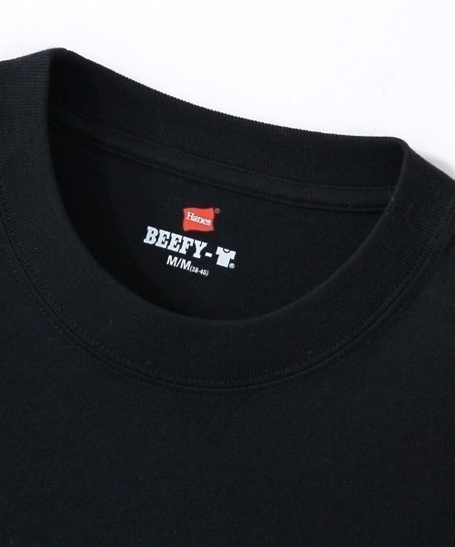 メンズ 半袖 Tシャツ HANES ヘインズ BEEFY CREW NECK T-SHIRT ビーフィー クルーネック Tシャツ H5180(090-S)