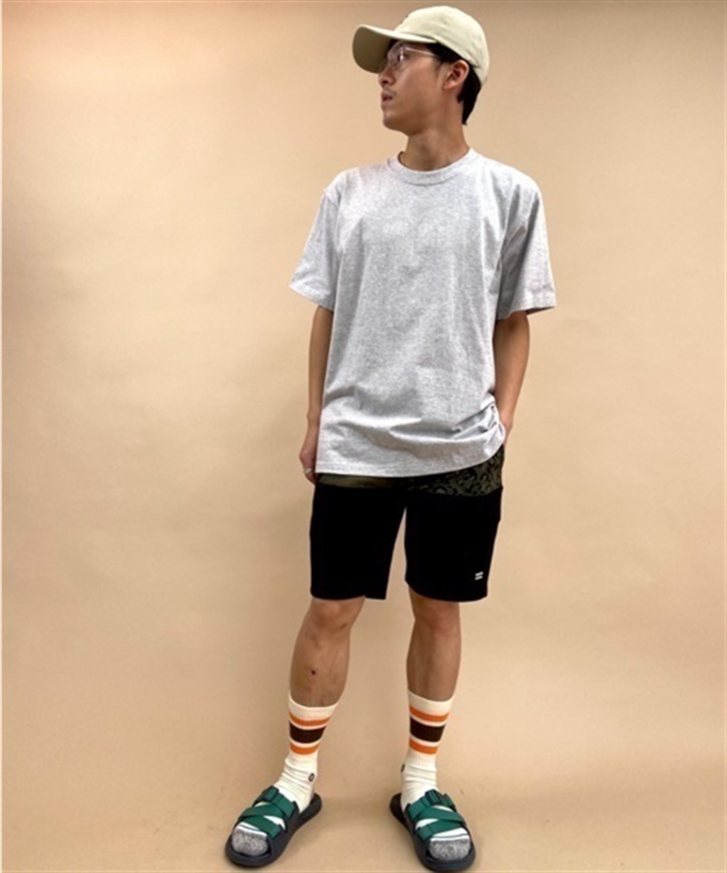 メンズ 半袖 Tシャツ HANES ヘインズ H5180 BEEFY CREW NECK T-SHIRT
