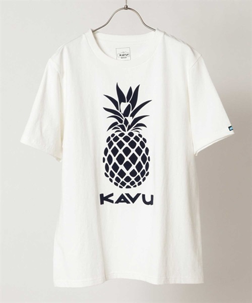 KAVU カブー Tシャツ 198214110 メンズ 半袖 Tシャツ II F30(GRN-M)