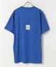 DEAR LAUREL ディアローレル メンズ 半袖Tシャツ ルーズシルエット フォトプリントTシャツ D22S2107(BLU-L)