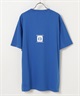 DEAR LAUREL ディアローレル メンズ Tシャツ オーバーサイズ フォトプリントTシャツ D22S2108(RED-M)
