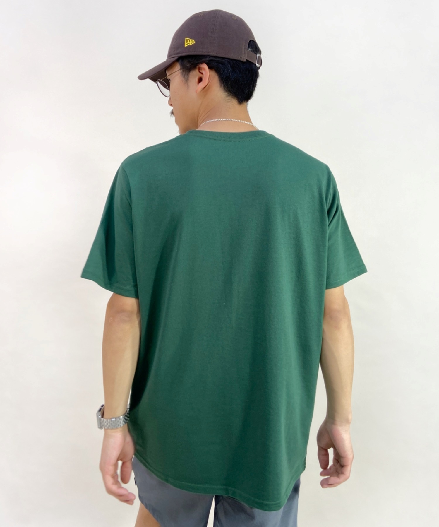 Hurley ハーレー MSS2200052 メンズ 半袖 Tシャツ ブランドロゴ バックプリント ムラサキスポーツ限定(DGRN-S)