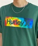 【マトメガイ対象】Hurley ハーレー MSS2200052 メンズ 半袖 Tシャツ ブランドロゴ バックプリント ムラサキスポーツ限定(WHT-S)