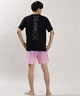 【マトメガイ対象】Hurley ハーレー MSS2200054 メンズ 半袖 Tシャツ ルーズシルエット バックプリントTシャツ ムラサキスポーツ限定(BLK-M)