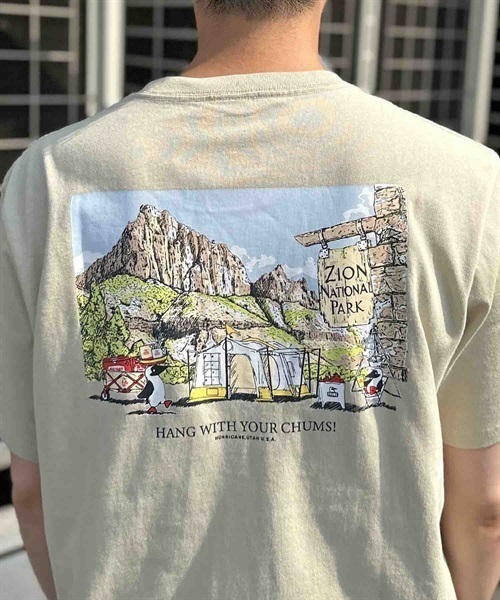 CHUMS/チャムス CHUMS Zion Camping T-Shirtチャムス ザイオン 