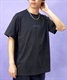 KEEN キーン 1028430 ユニセックス 半袖 Tシャツ バックプリント 速乾 オーガニックコットン KK G13(BLACK-S)