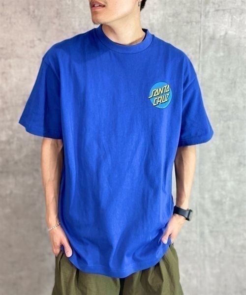 SANTA CRUZ サンタクルーズ 502231407 メンズ 半袖 Tシャツ ムラサキスポーツ限定 KK1 C31(BK-M)