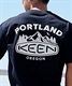KEEN キーン 1028366 メンズ 半袖 Tシャツ ムラサキスポーツ限定 KK1 C21(BLACK-S)
