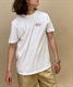BRIXTON/ブリクストン クルーネック バックプリントTシャツ/半袖Tシャツ コットンTee 16803(BK-M)