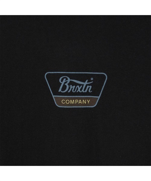 【マトメガイ対象】BRIXTON ブリクストン 16172 メンズ トップス カットソー Tシャツ 半袖 KK C23(BDBDE-M)
