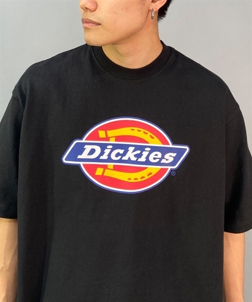 Dickies ディッキーズ 18470900 メンズ 半袖 Tシャツ プリント KK1 C24(80BK-M)