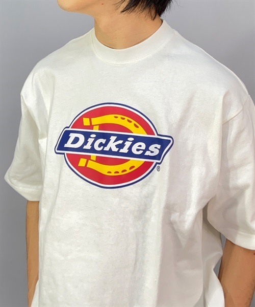 【マトメガイ対象】Dickies ディッキーズ 18470900 メンズ 半袖 Tシャツ プリント KK1 C24(01WT-M)