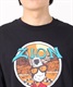 【マトメガイ対象】CHUMS チャムス Oversized ZION Souvenir CHUMS T-Shirt DESI CH01-2183 メンズ 半袖 Tシャツ KK1  F12(BK-M)