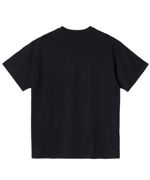 Carhartt WIP カーハートダブリューアイピー S/S AMERICAN SCRIPT T-SHIRT I029956 メンズ 半袖 Tシャツ KK2 D24(BK-M)