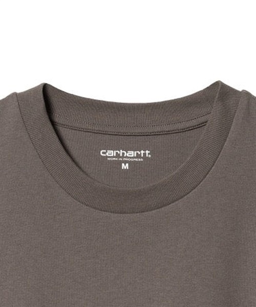 Carhartt WIP カーハートダブリューアイピー S/S AMERICAN SCRIPT T-SHIRT I029956 メンズ 半袖 Tシャツ KK2 D24(GY-M)