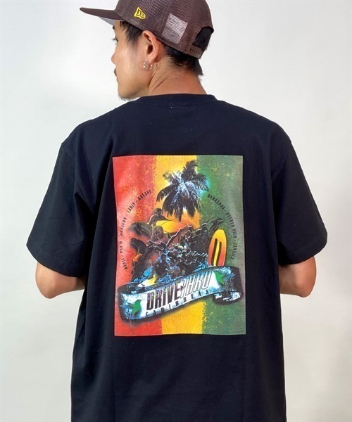 SURF GLANG バックプリント Tシャツ ムラサキスポーツ別注】サーフムービー パッケージデザイン