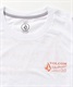 【ムラサキスポーツ別注】VOLCOM/ボルコム クルーネックTシャツ/半袖Tee バックプリント コットンTシャツ AF302302(WT-M)