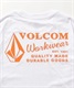 【ムラサキスポーツ別注】VOLCOM/ボルコム クルーネックTシャツ/半袖Tee バックプリント コットンTシャツ AF302302(WT-M)