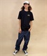 【ムラサキスポーツ別注】VOLCOM/ボルコム クルーネックTシャツ/半袖Tee バックプリント コットンTシャツ AF302302(WT-M)