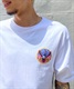 VOLCOM ボルコム FREEDOMEAGLE SHORT SLEEVE TEE SHIRT AF522305 メンズ 半袖 Tシャツ KK2 E5(BK-M)
