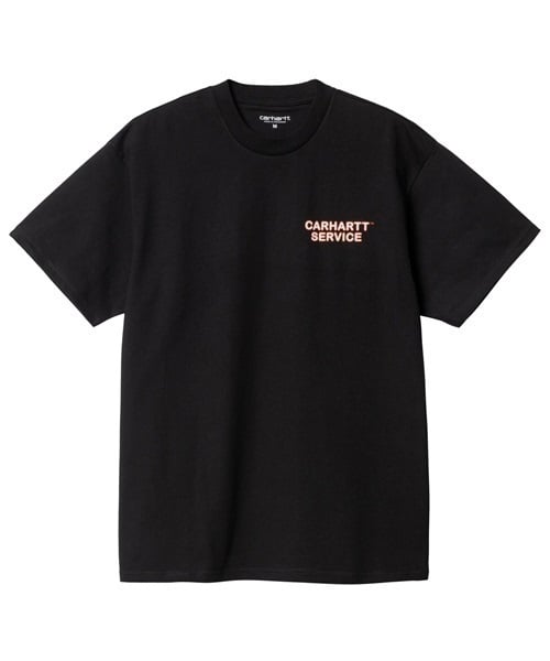 Carhartt WIP/カーハートダブリューアイピー 半袖Tシャツ バックプリント コットン I031756(GR-M)