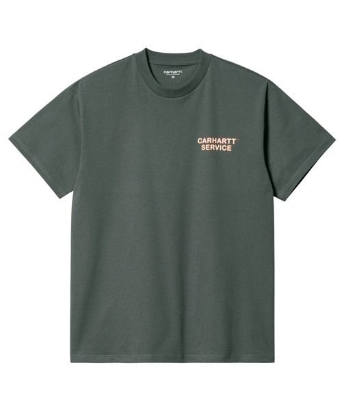 Carhartt WIP/カーハートダブリューアイピー 半袖Tシャツ バックプリント コットン I031756(WT-M)