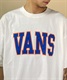 VANS バンズ 123R1010623 メンズ 半袖 Tシャツ ムラサキスポーツ限定 KK1 B24(WHITE-M)