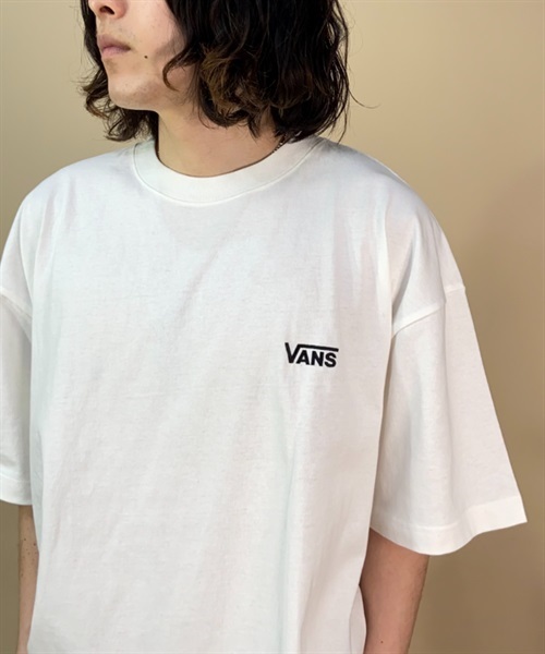 【マトメガイ対象】VANS バンズ 123R1010923 メンズ 半袖 Tシャツ ムラサキスポーツ限定 KK1 B24(NAVY-M)