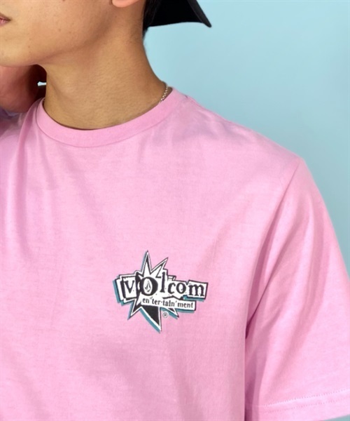 VOLCOM ボルコム VOLCOM ENTERTAINMENT LONG PLAYING SHORT SLEEVE TEE