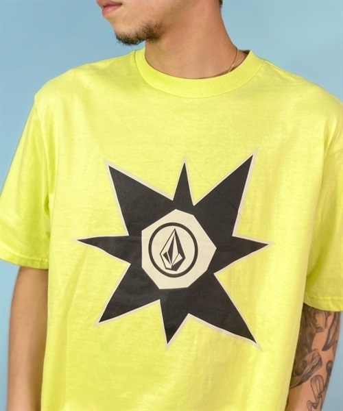 VOLCOM ボルコム TOKYO TRUE STONE STAR SHORT SLEEVE TEE AF312301 メンズ 半袖 Tシャツ KK1 C16(HIG-M)