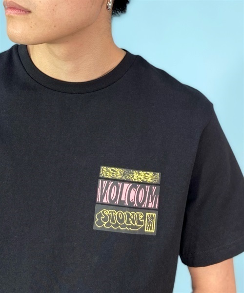 VOLCOM ボルコム AF512306 メンズ 半袖 Tシャツ KK1 C14｜ムラサキ 
