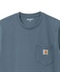 Carhartt WIP カーハートダブリューアイピー S/S POCKET T-SHIRT I030434 メンズ 半袖 Tシャツ KK2 C16(S.BLU-M)