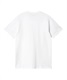Carhartt WIP カーハートダブリューアイピー S/S POCKET T-SHIRT I030434 メンズ 半袖 Tシャツ KK2 C16(WHITE-M)