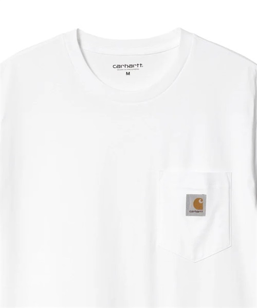 Carhartt WIP カーハートダブリューアイピー S/S POCKET T-SHIRT I030434 メンズ 半袖 Tシャツ KK2 C16(WHITE-M)