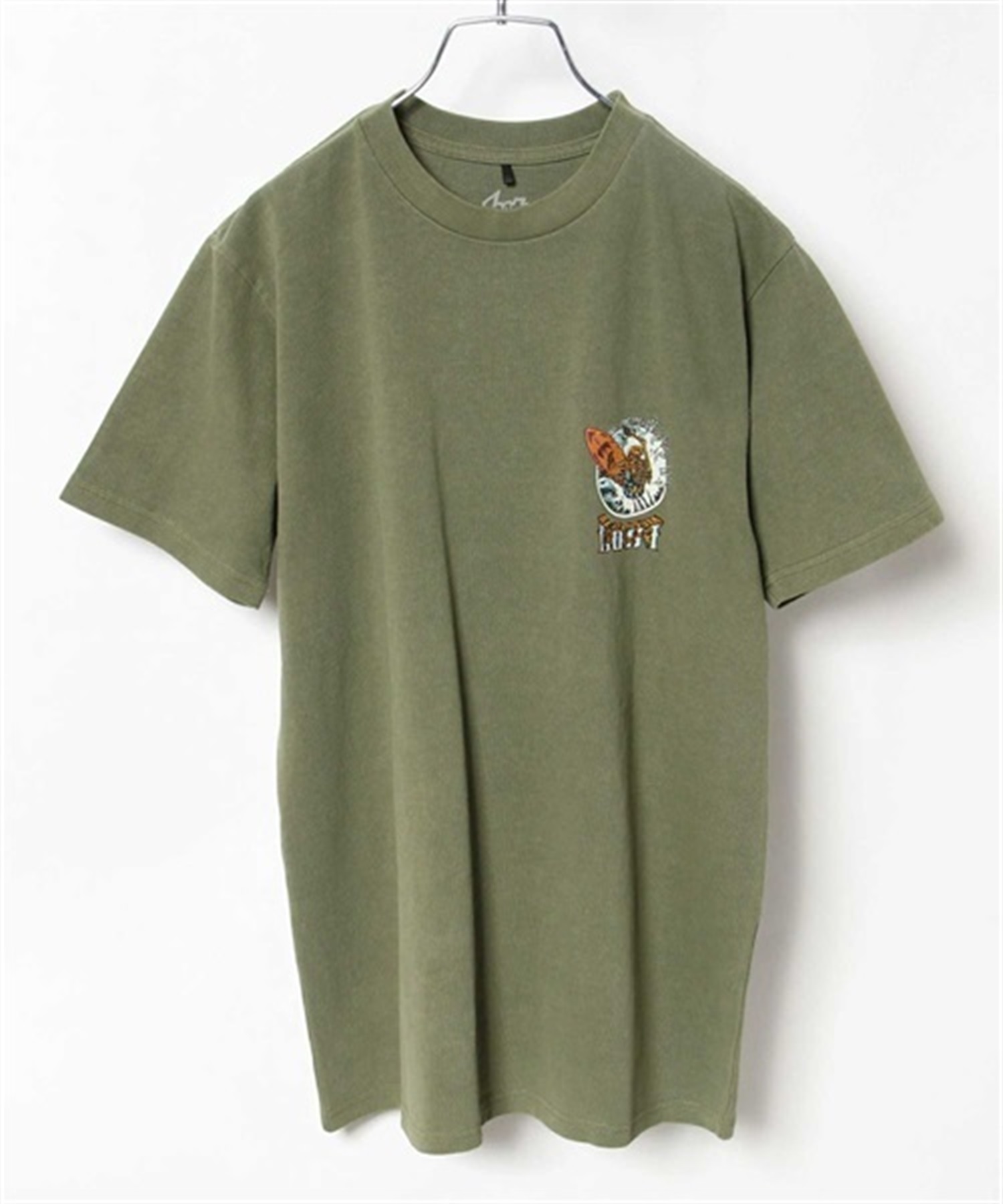 LOST ロスト L23SS-A メンズ トップス カットソー Tシャツ 半袖 KK C30(BK-M)