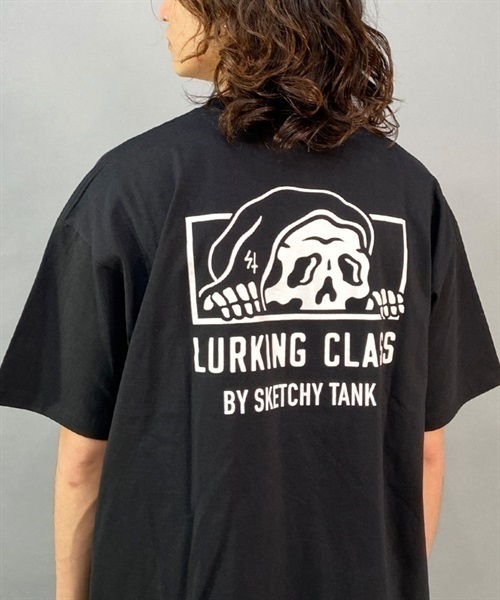 LURKING CLASS ラーキングクラス ST23STM01 メンズ トップス カットソー Tシャツ 半袖 KK1 C23(WHBK-M)