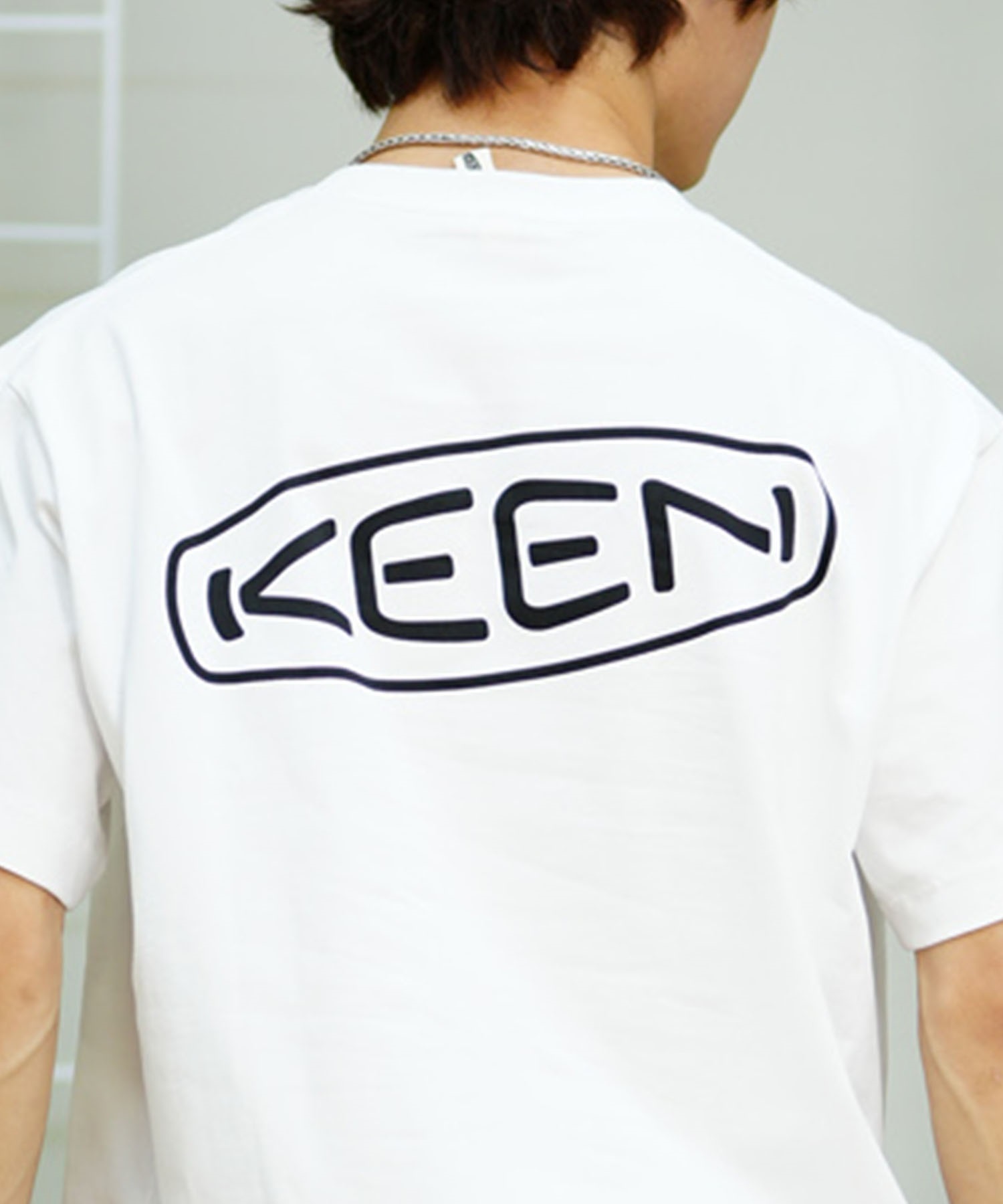 【マトメガイ対象】KEEN キーン 1028274 メンズ 半袖 Tシャツ KX1 C23(WHBL-S)