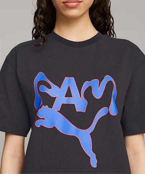 PUMA プーマ x PERKS AND MINI GRAPHIC TEE グラフィック 半袖 Tシャツ 538810-01 メンズ 半袖 Tシャツ  KX1 D28｜ムラサキスポーツオンラインショップ 通販