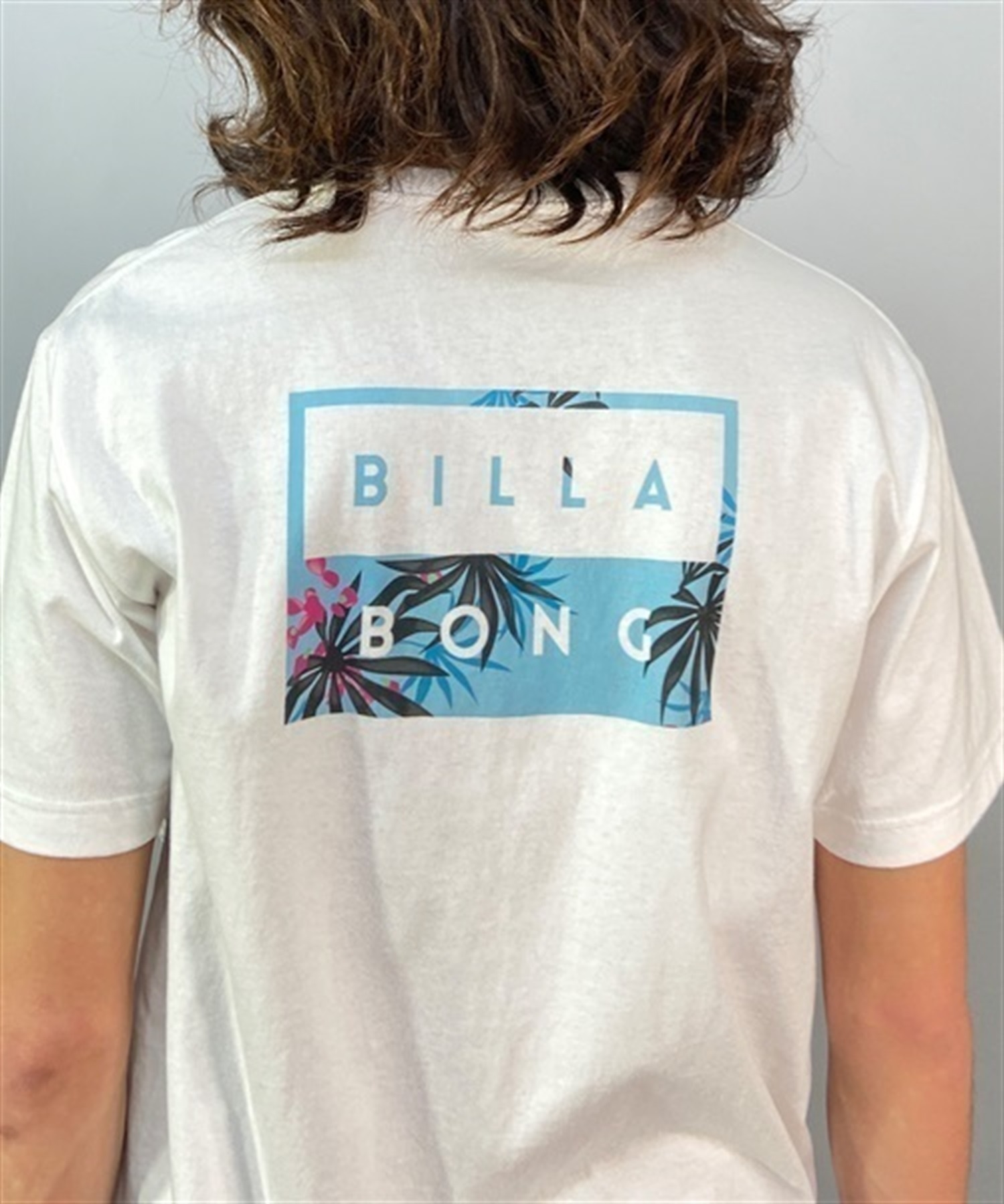 BILLABONG ビラボン DECAL CUT BD011-203 メンズ 半袖 Tシャツ バックプリント KX1 B25(WHM-S)