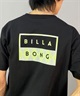 BILLABONG ビラボン DECAL CUT BD011-203 メンズ 半袖 Tシャツ バックプリント KX1 B25(WHM-S)