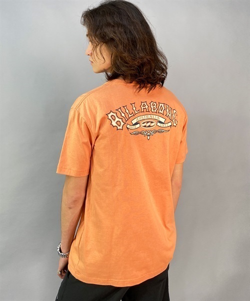 BILLABONG ビラボン 90S ARCH BD011-207 メンズ 半袖 Tシャツ バックプリント KX1 B25(DGR-M)