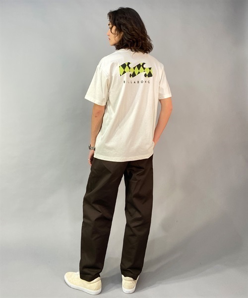 BILLABONG ビラボン BACK WAVE BD011-208 メンズ 半袖 Tシャツ バックプリント KX1 B23(TEA-M)